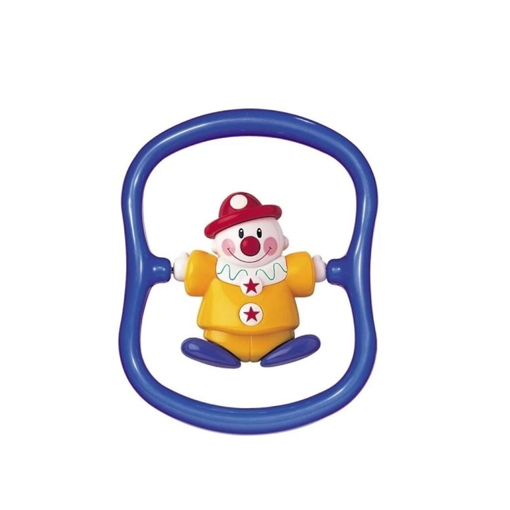 Hape Zvečka Klovn, E0015, Plavo-narandžasta