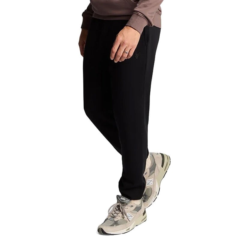 Lyle and Scott Donji dio trenerke za muškarce, Superfine Slim, Crne