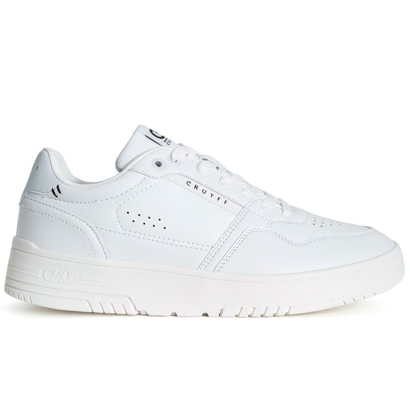 Cruyff Patike za muškarce, Endorsed Sport, Tumbled, Fine Grain, Bijele