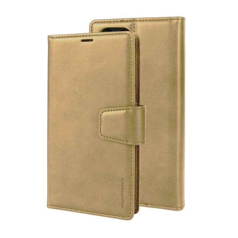 Preklopna futrola za mobilni telefon Samsung A06 Flip Platoon, Zlatna boja