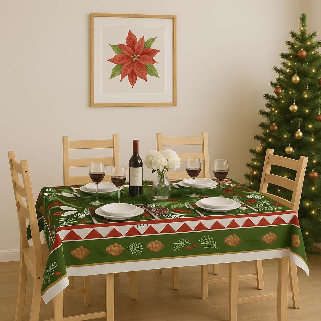 Hermia stolnjak Hm-Tblnwy26-5, 140 x 140 cm, šareni