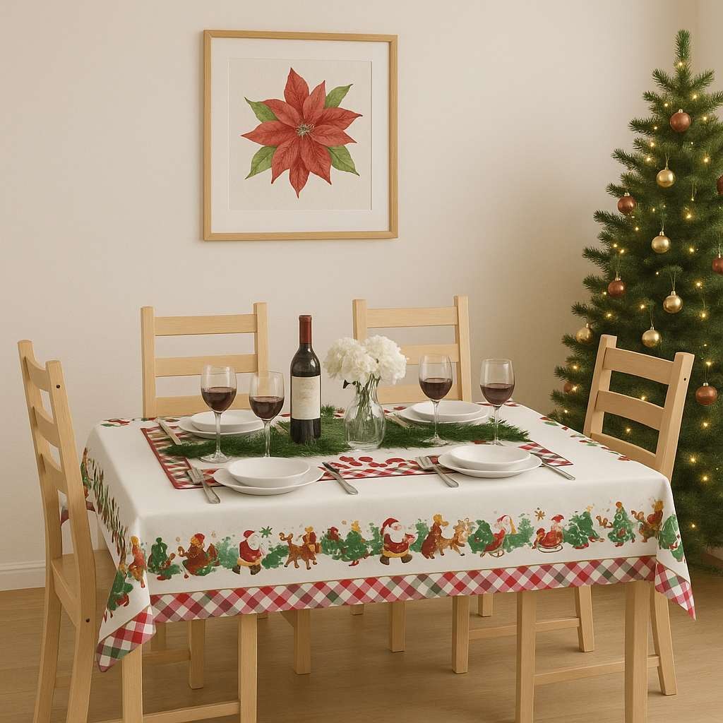 Hermia stolnjak Hm-Tblnwy26-6, 140 x 220 cm, šareni