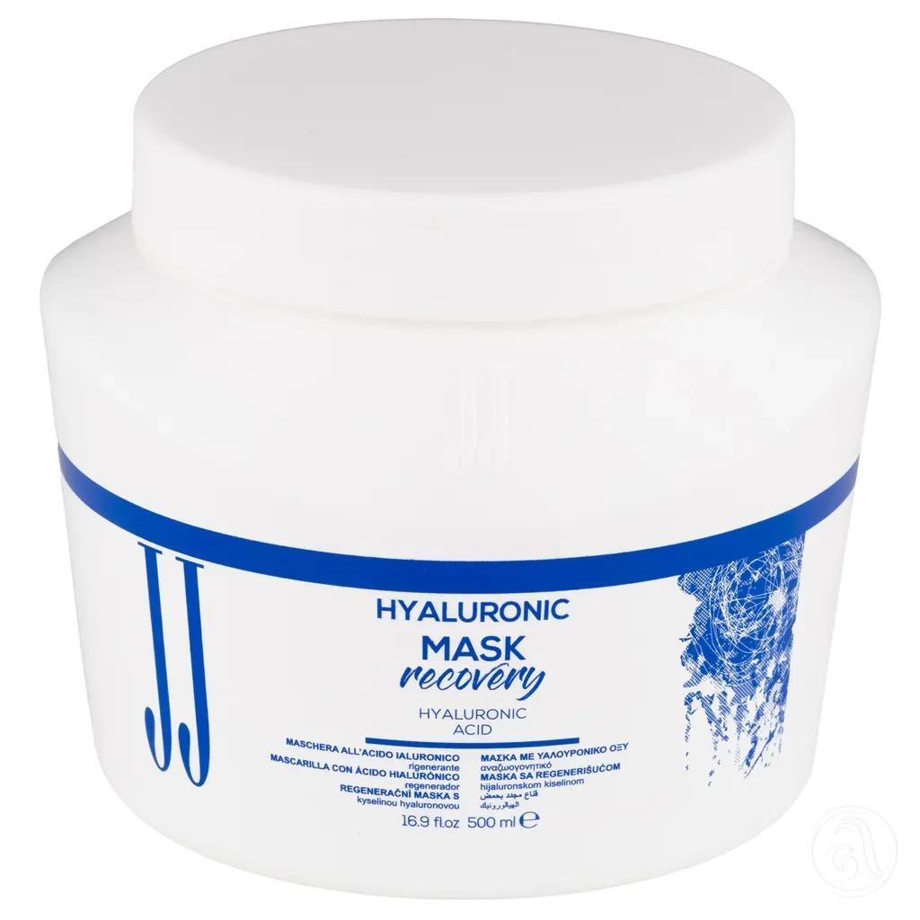 JJ's Maska za oporavak kose, Hijaluronska kiselina, 500ml