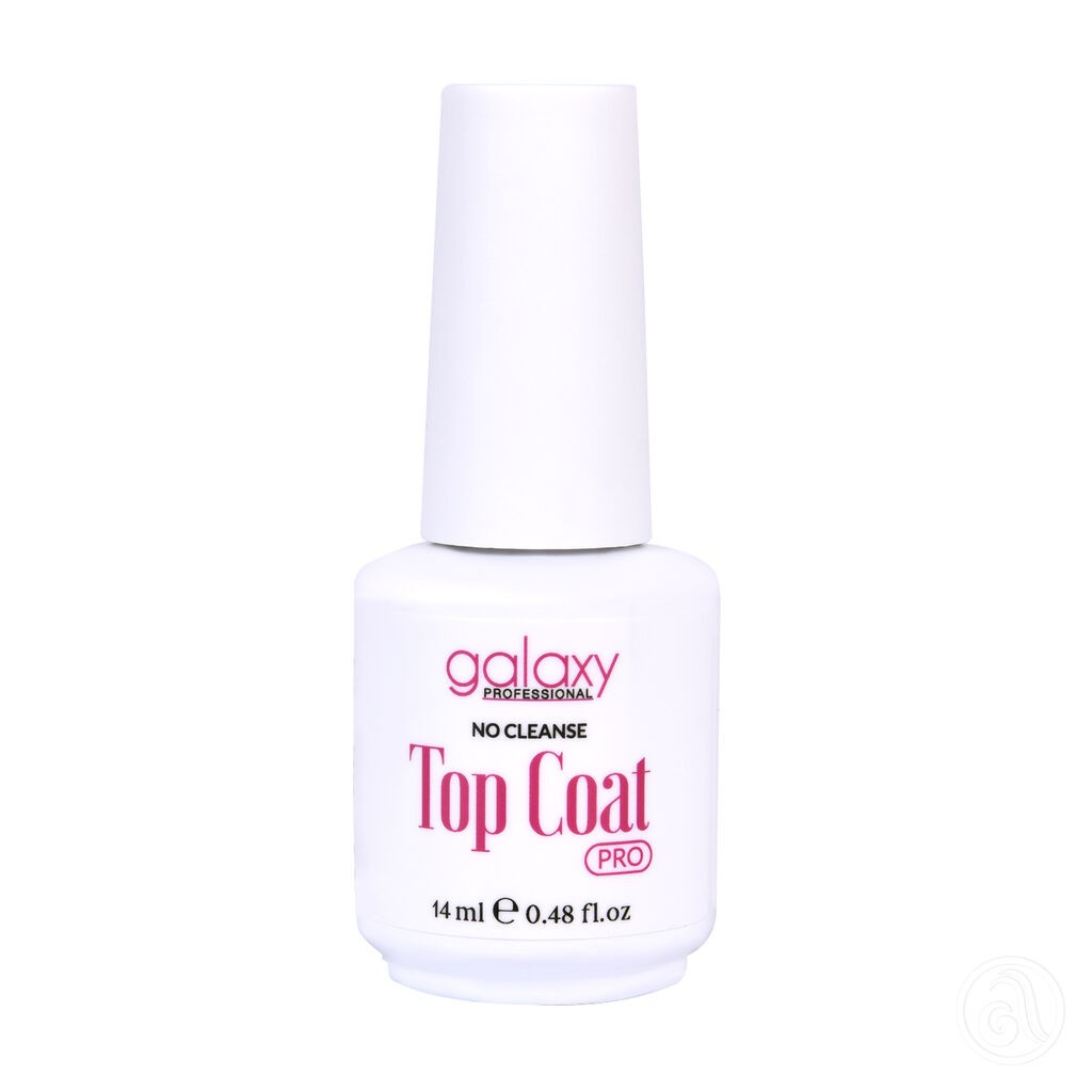Galaxy Professional UV/LED Pro Top Coat No Cleanse, 14Ml - Standard