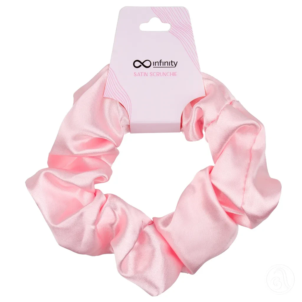 Infinity Satenska gumica za kosu INF450, Roze
