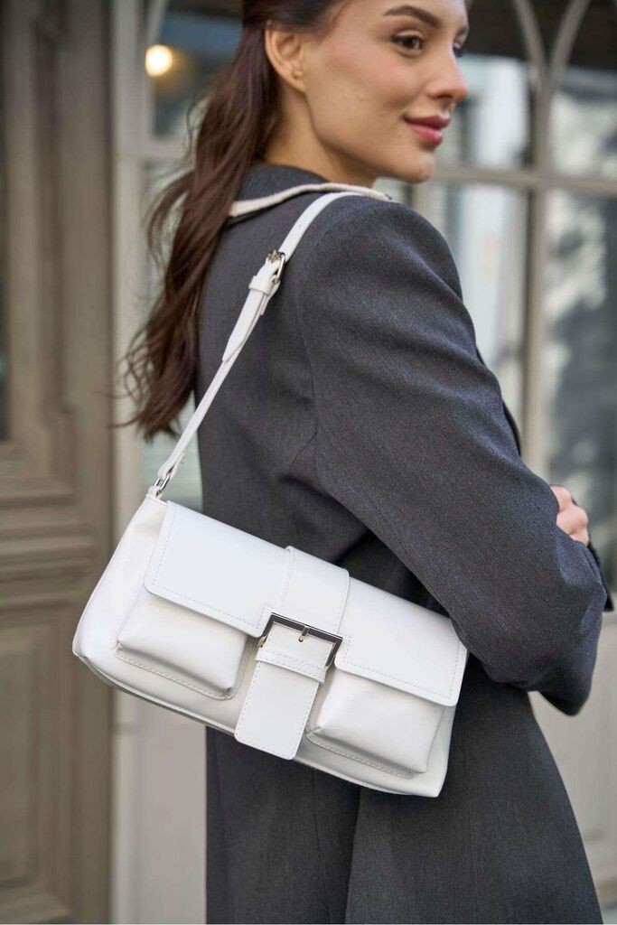 Bagmori Ženska torba MK1020225SV10-003, Bijela