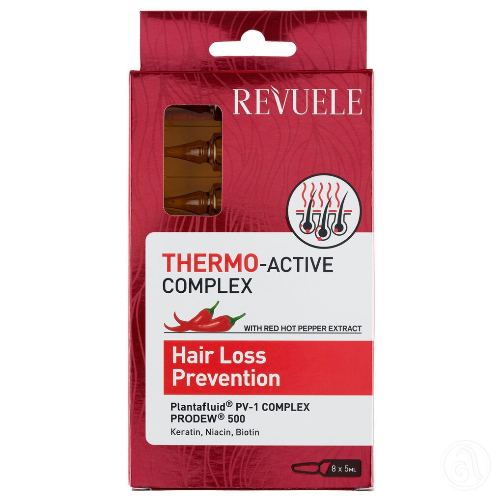 Reveule Set od 8   Ampula protiv opadanja kose Thermo-Active Complex, 8x5Ml