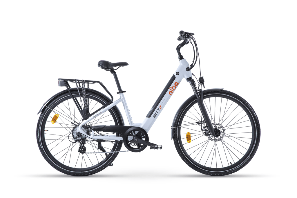 Alba Električni bicikl City 2,Bijeli