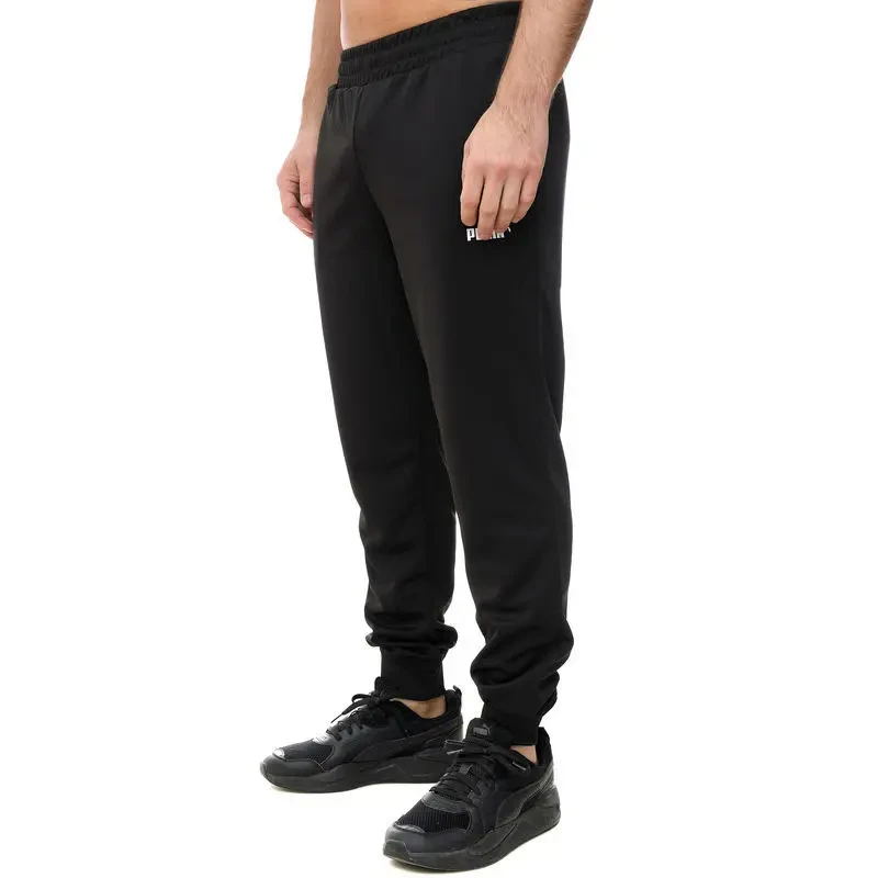 Puma muške trenerke Ess No. 1 Logo Poly Pants Cl, crne