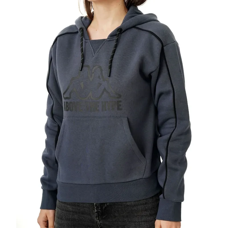 Ženska dukserica Kappa Logo Gradiel, tamnosiva