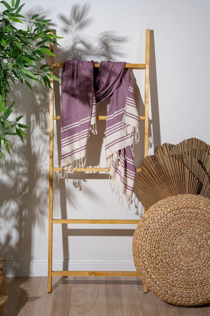 L'essentiel Maison Ručnik za plažu New Diamond, 90x170 cm, ljubičasta