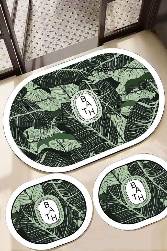 L'essentiel Maison Aleas set tepiha za kupatilo, 3 komada, šareni