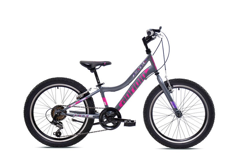 Capriolo Dječiji bicikl Diavolo 200, Sivi