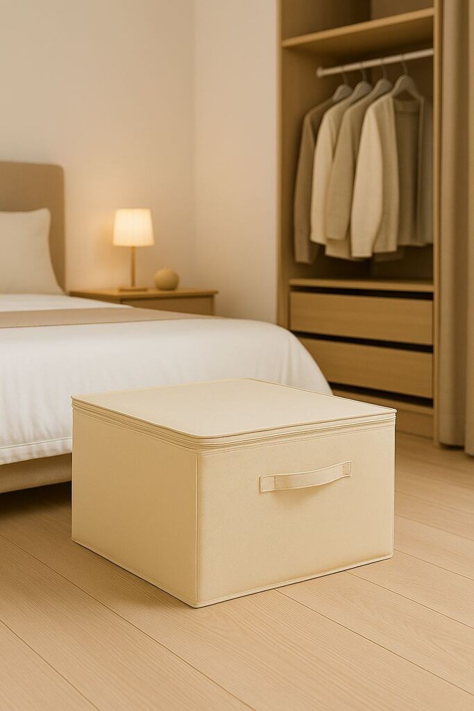 Aberto Design korpa za odlaganje YLC.D.H-091, 42x23x35cm, bež