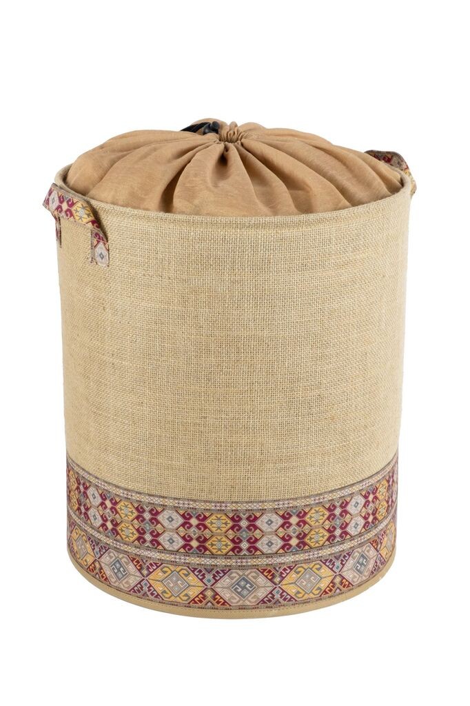 Aberto Design korpa za odlaganje YLC.E.D.S.034, 37x40x37cm, krem