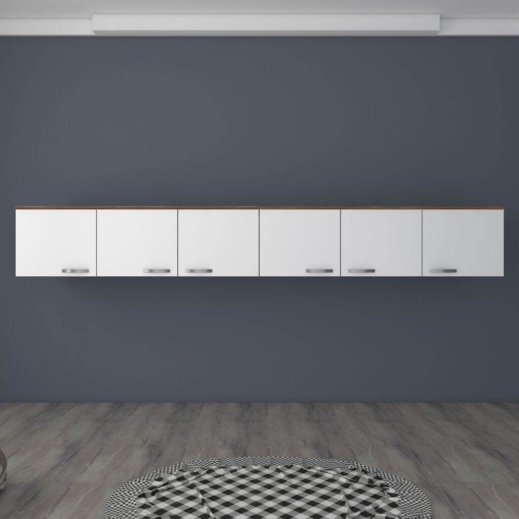 Hanah Home Kuhinjski element BA132-3906, 243x45x48,3 cm, Bijela