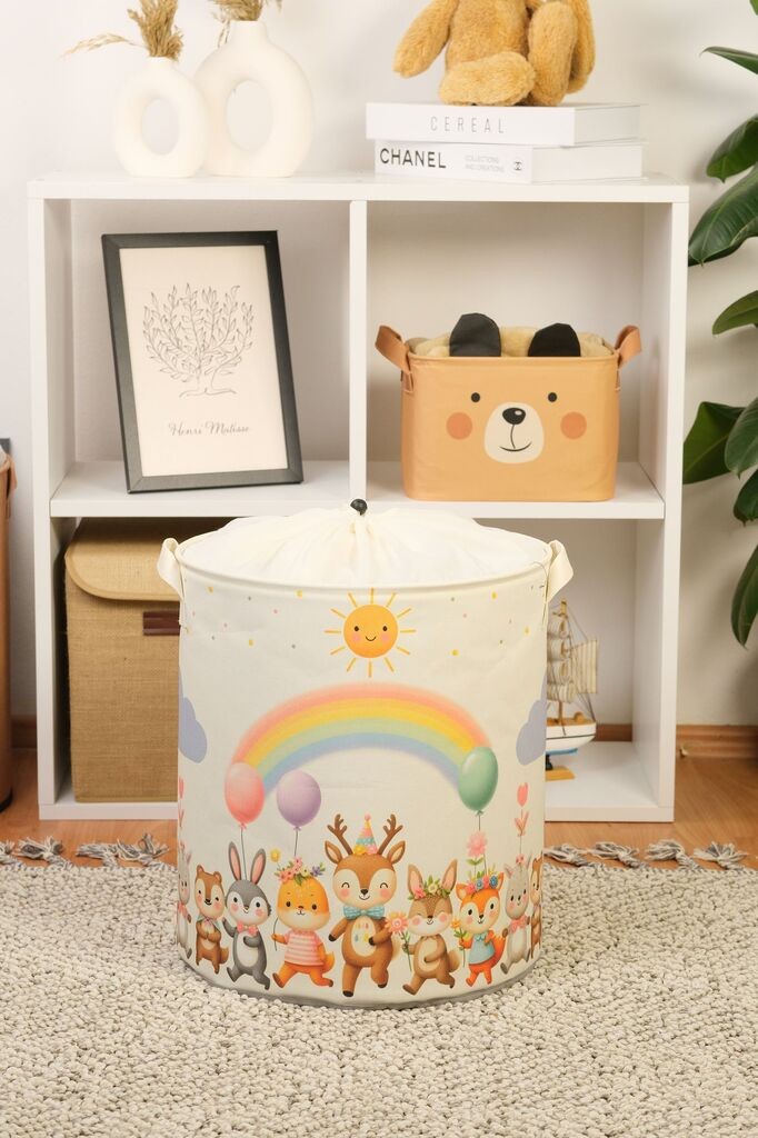 Aberto Design korpa za odlaganje YLC-S060, 37x40x37cm, bež