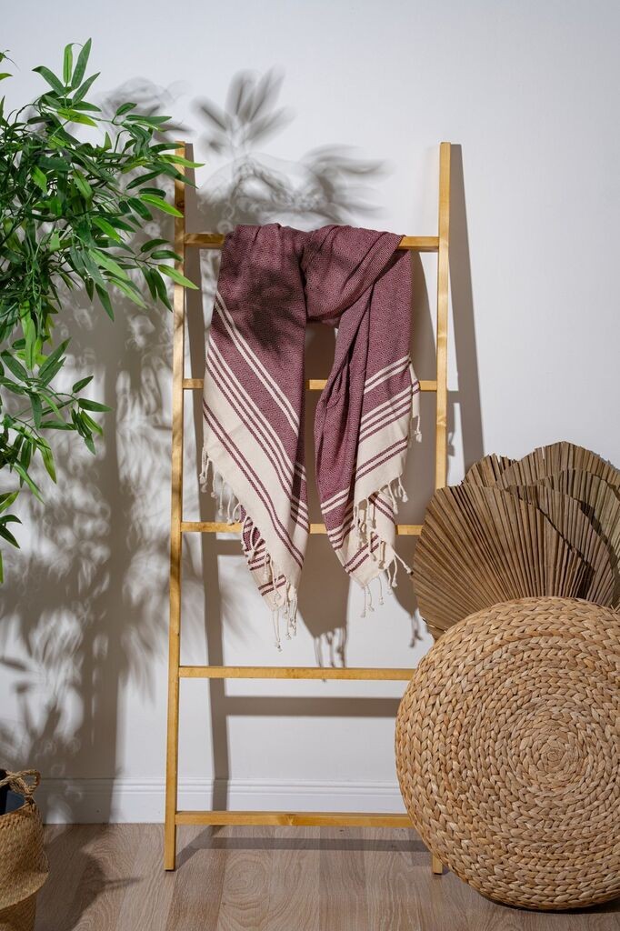 L'essentiel Maison Ručnik za plažu New Diamond, 90x170 cm, Terakota