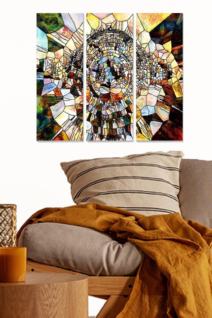 Set slika Wallity MDF771690895, 3 dijela