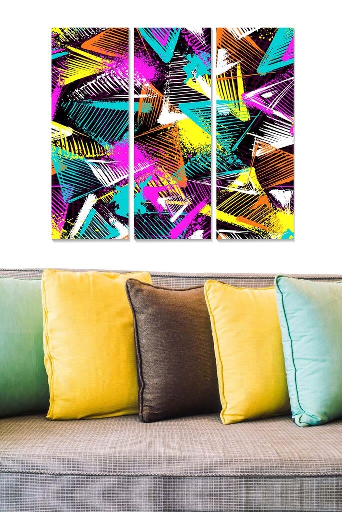 Set slika Wallity MDF411720004, 3 dijela