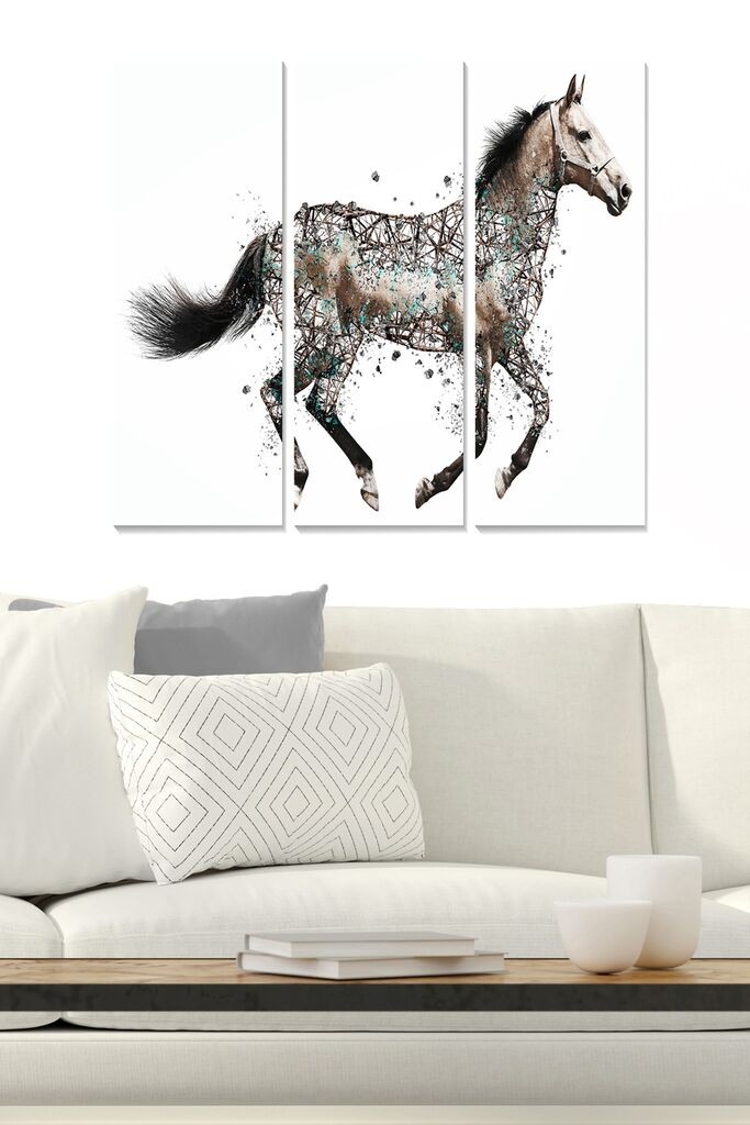 Wallity Set slika MDF3213024, 3 dijela