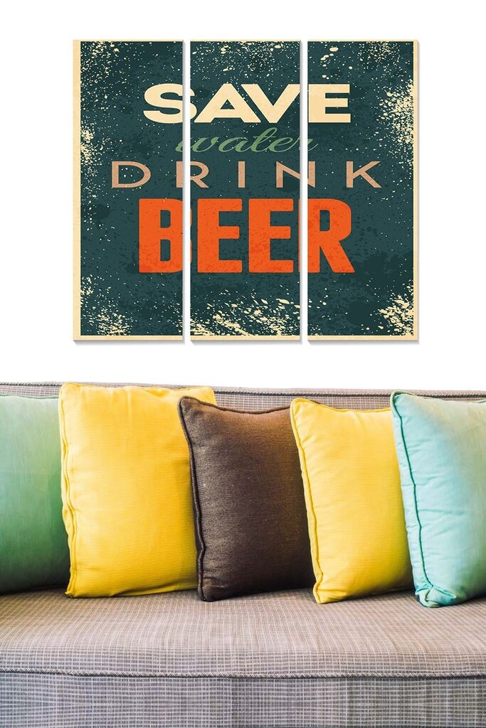 Set slika Wallity MDF7050884, 3 dijela