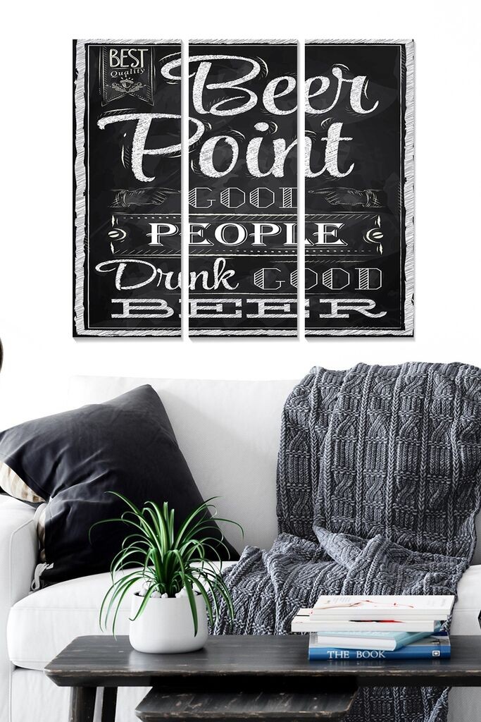 Set slika Wallity MDF29786275, 3 dijela