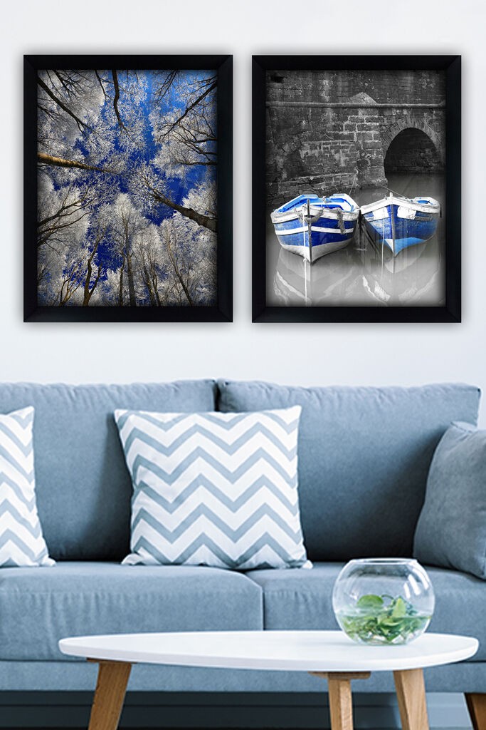 Wallity Set uramljenih slika SYC7436502415494, 2 dijela