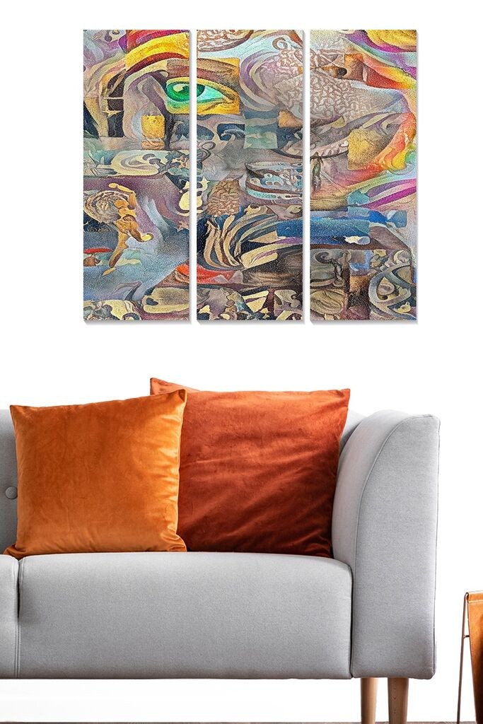 Set slika Wallity MDF1299851431, 3 dijela