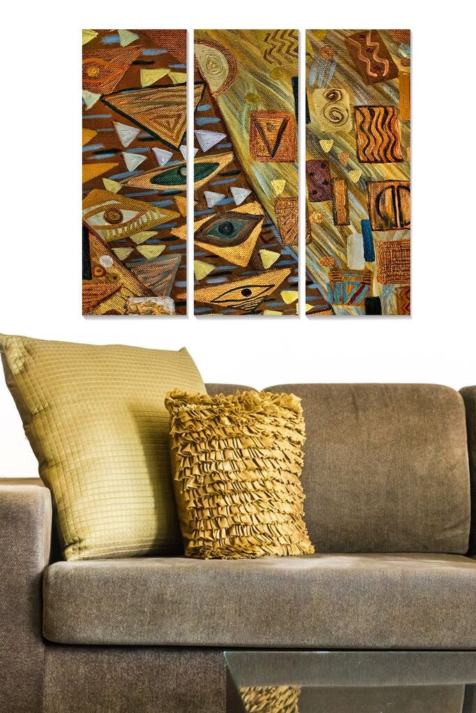 Set slika Wallity MDF264363845, 3 dijela