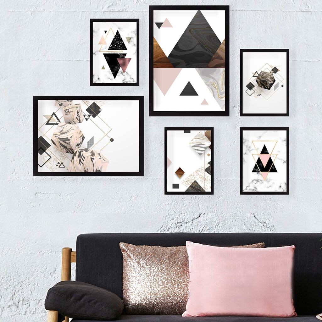 Wallity set slika SET_049, 6 dijelova