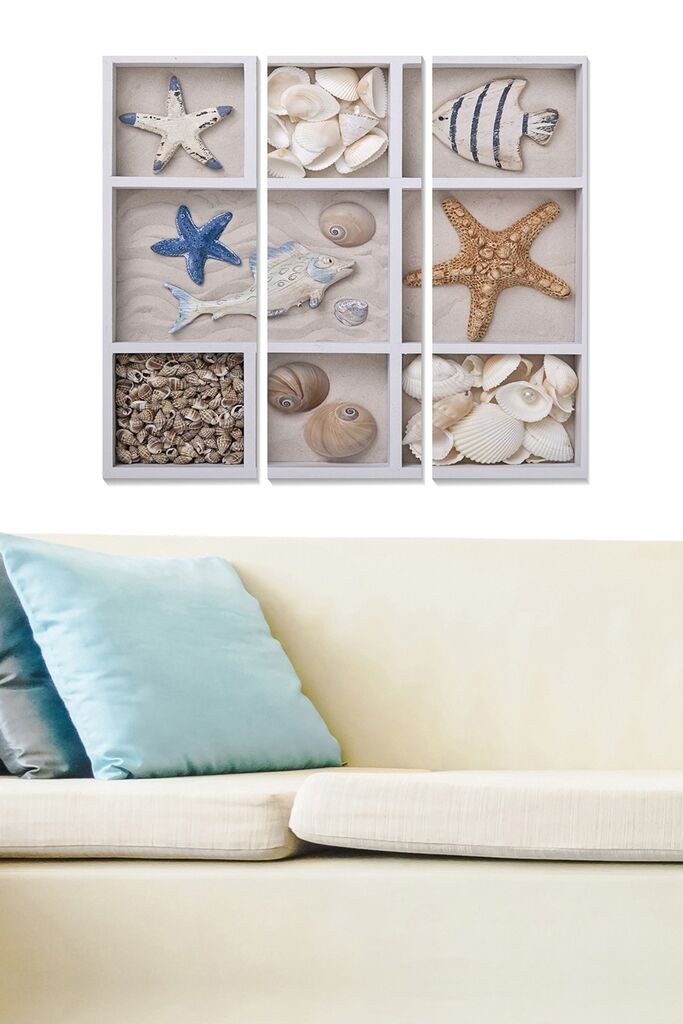 Set slika Wallity MDF199001534, 3 dijela