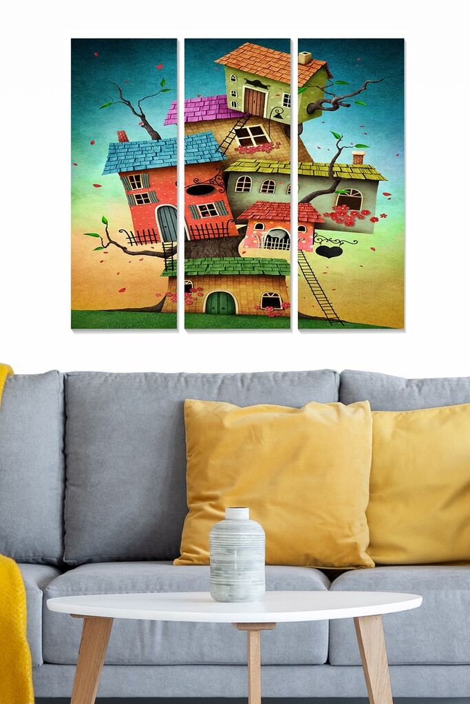 Set slika Wallity MDF302045234, 3 dijela