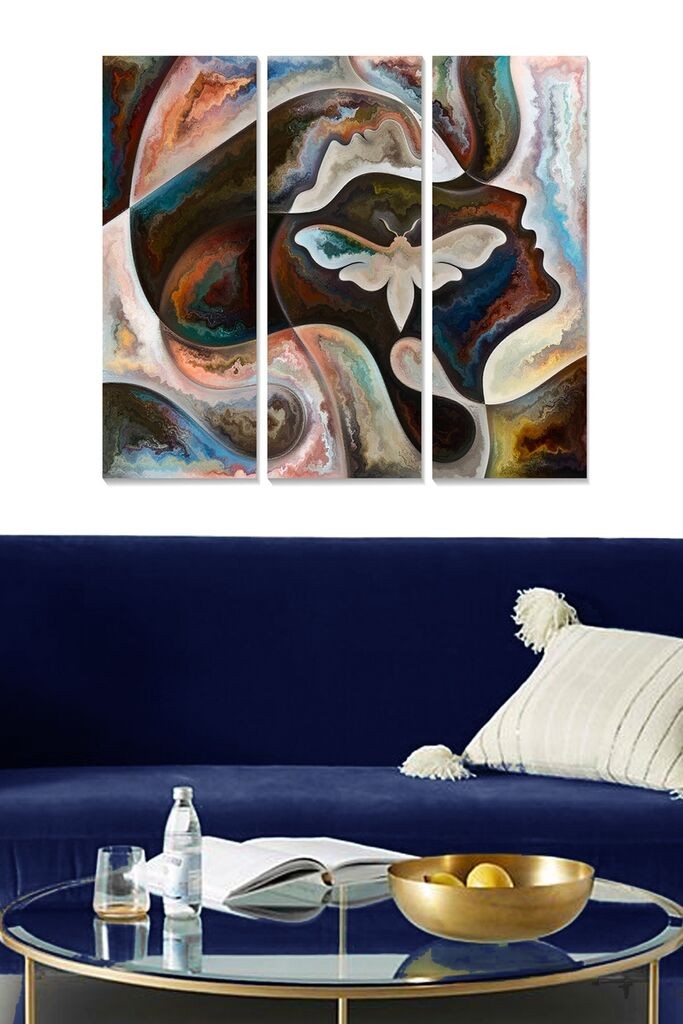 Set slika Wallity MDF1327587746, 3 dijela