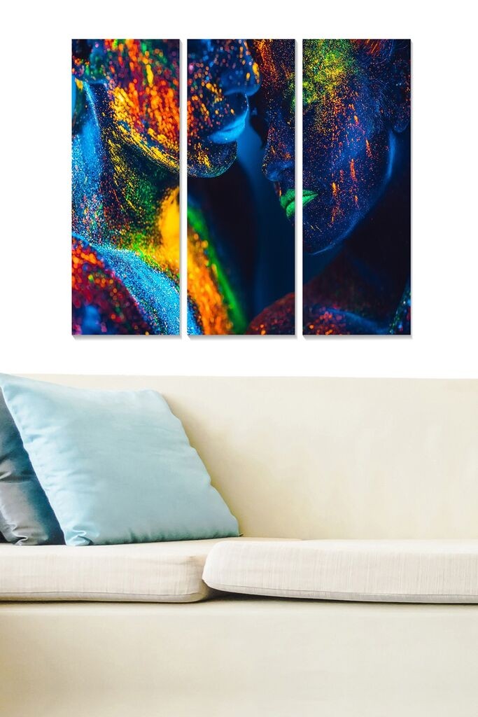 Set slika Wallity MDF390637012, 3 dijela