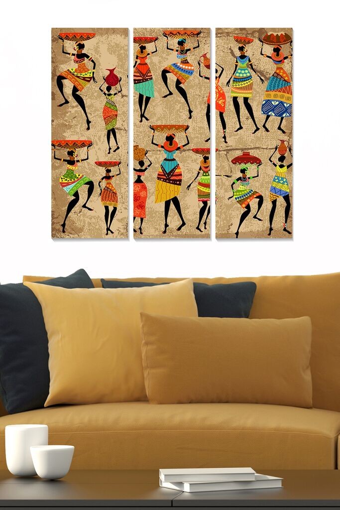 Set slika Wallity MDF2636541, 3 dijela