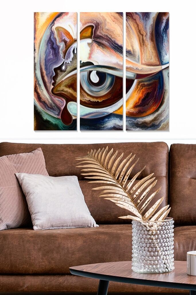 Set slika Wallity MDF1253633137, 3 dijela