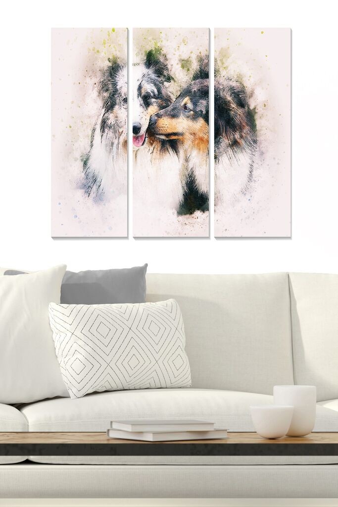 Set slika Wallity MDF2687880, 3 dijela