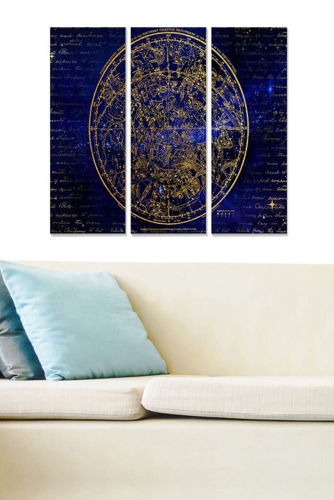 Set slika Wallity MDF3591534, 3 dijela