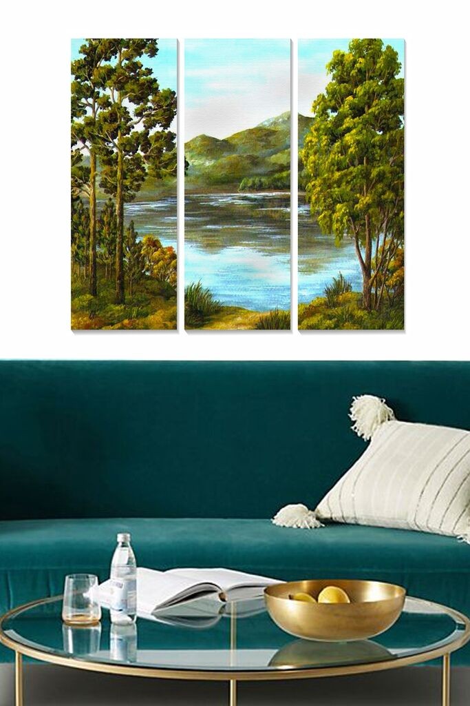 Set slika Wallity MDF3694180, 3 dijela