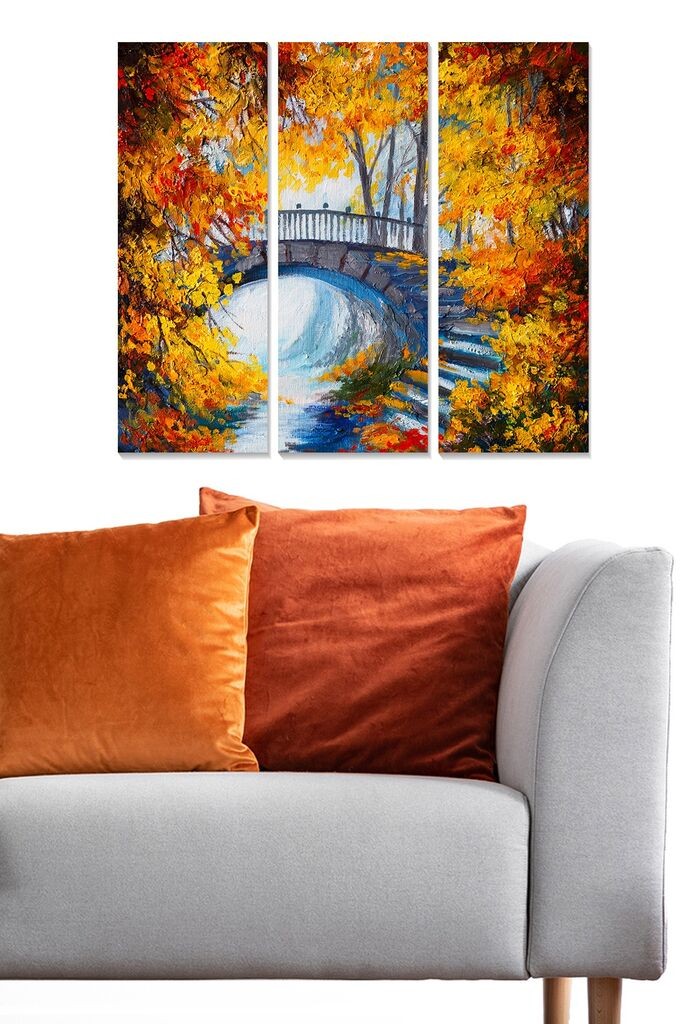 Set slika Wallity MDF193662572, 3 dijela