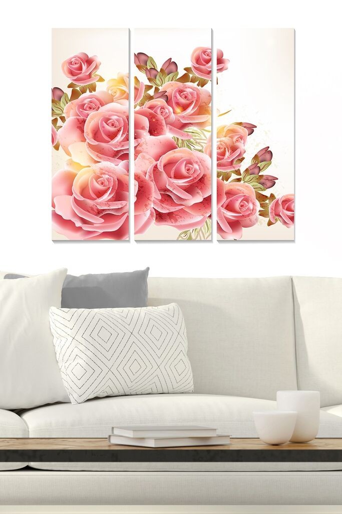 Set slika Wallity MDF2871040, 3 dijela