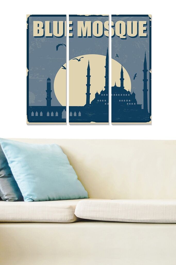 Set slika Wallity MDF2975622, 3 dijela