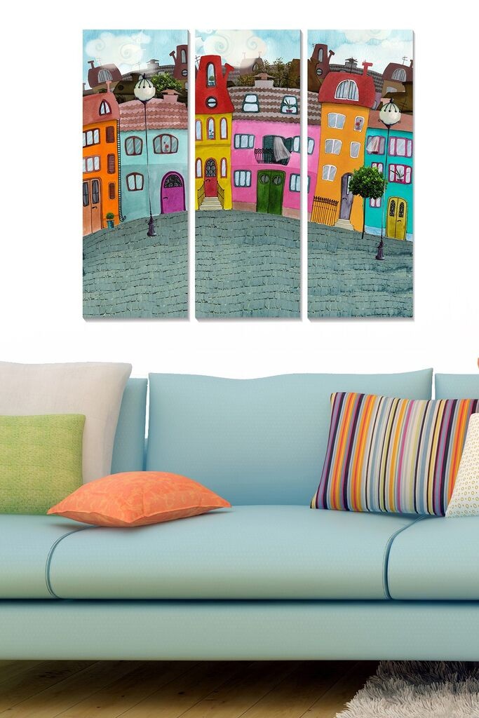 Set slika Wallity MDF3930295, 3 dijela