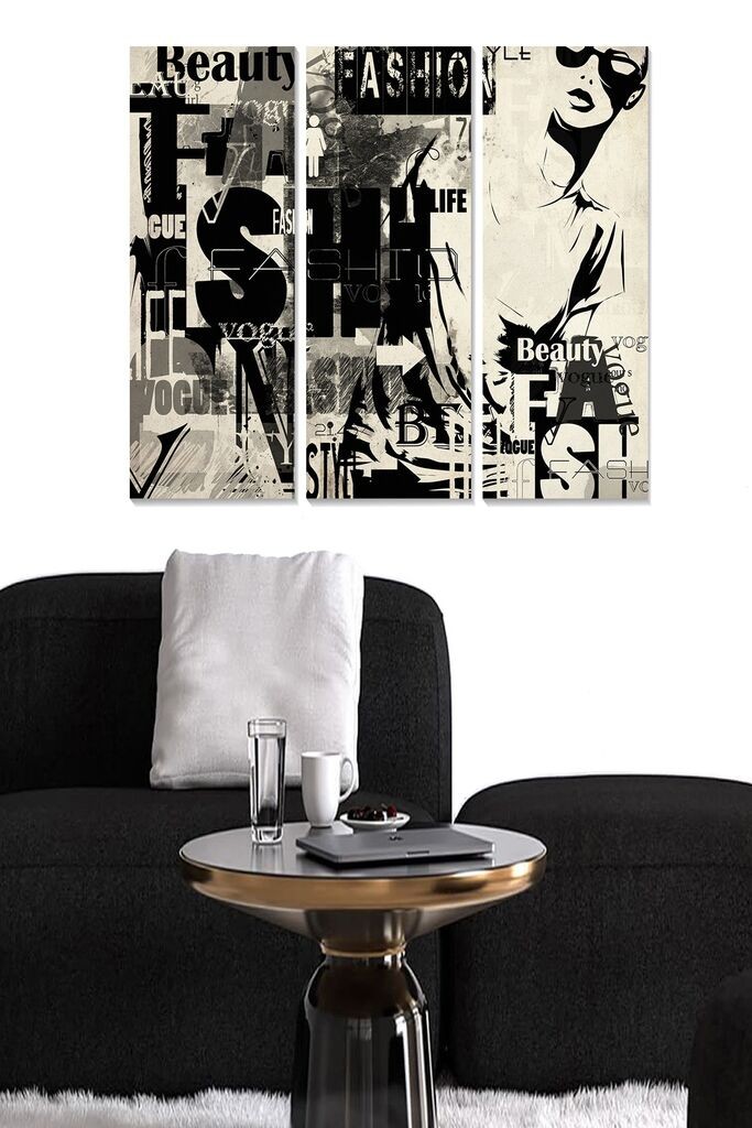 Set slika Wallity MDF9207899, 3 dijela