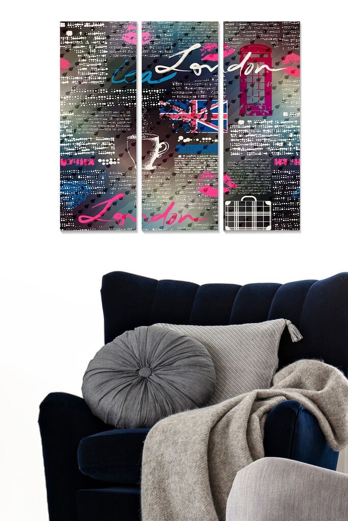 Set slika Wallity MDF53516205, 3 dijela