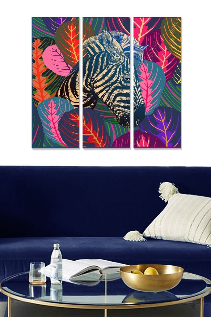 Set slika Wallity MDF1262311195, 3 dijela