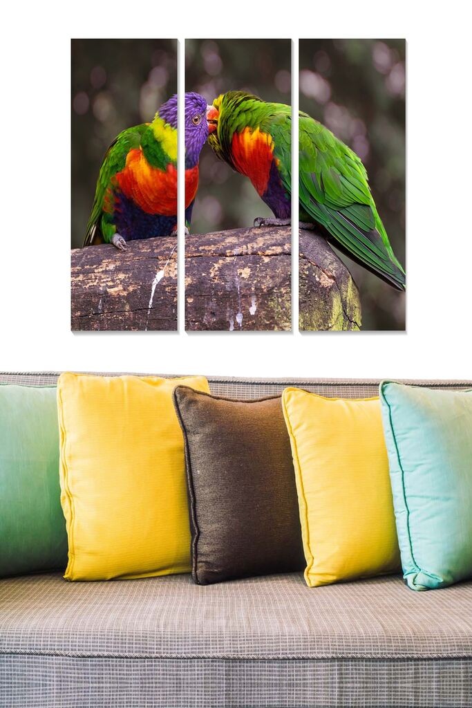 Set slika Wallity MDF3796451, 3 dijela