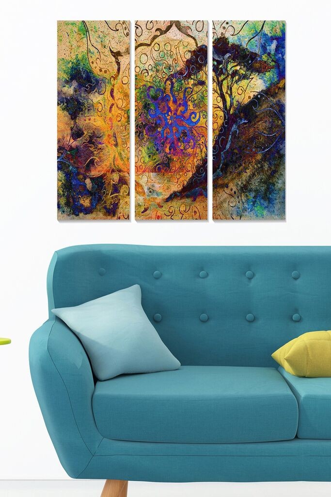 Set slika Wallity MDF315813197, 3 dijela