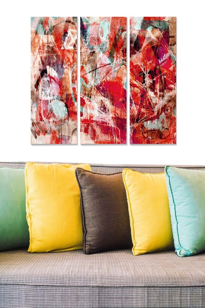 Set slika Wallity MDF46234342, 3 dijela